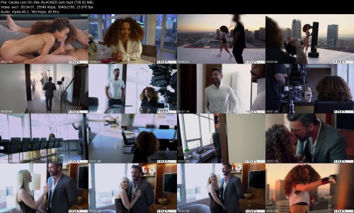 Cecilia Lion On Set BLACKED.com