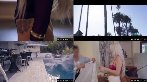 Elsa Jean and Ivy Wolfe On Set BLACKED.com