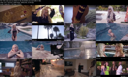 Elsa Jean and Ivy Wolfe On Set BLACKED.com