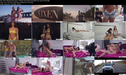 Gina Valentina Eliza Ibarra Behind The Scenes BLACKED.com