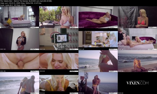 Natalia Starr Behind The Scenes BLACKED.com