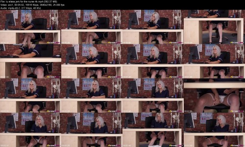 lu elissa jerk for the nurse 4k