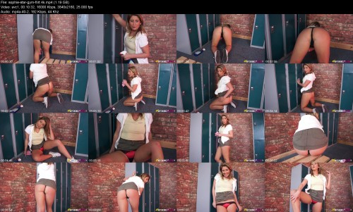 sophie star gym flirt 4k