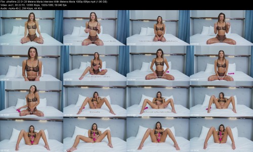 ultrafilms 22.01.28 Melena Maria.Interview With Melena Maria.1080p.60fps