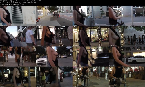 2019 11 15 Night Sideboob Shy Goth