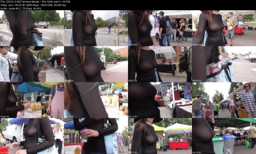 2019 12 06 Farmers Market Shy Goth