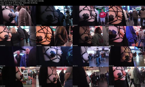 2019 12 27 Pasties on Halloween Shy Goth