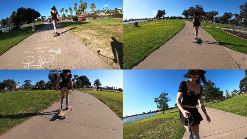2020 01 03 Learning to Longboard Shy Goth