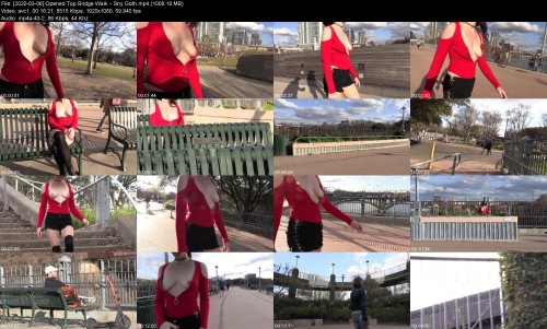 2020 03 06 Opened Top Bridge Walk Shy Goth