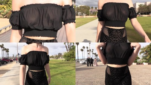 2020 04 01 Sheer Outing Shy Goth