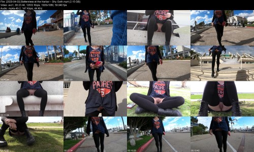 2020 04 03 Bottemless at the Harbor Shy Goth