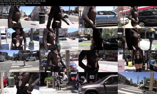2020 08 15 Sheer Street Walk Shy Goth