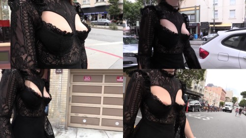 2020 11 02 Gothic Dress Walk Shy Goth