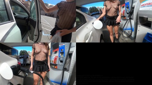 2020 11 26 Gas Station Shy Goth