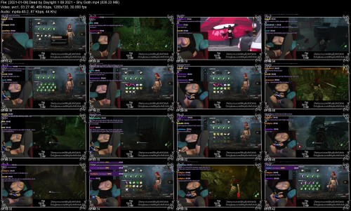 2021 01 09 Dead by Daylight 1 09 2021 Shy Goth