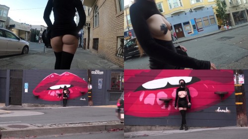 2021 01 09 Pasties Dress Part 2 Shy Goth