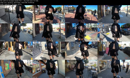 2021 01 15 Open Hoodie Part 1 Shy Goth