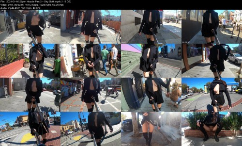 2021 01 16 Open Hoodie Part 2 Shy Goth