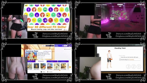 2021 02 20 Ring Fit Adventures 2 20 21 Shy Goth