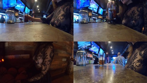 2021 03 12 Sheer Top Bar Shy Goth