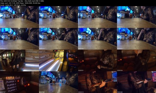 2021 03 12 Sheer Top Bar Shy Goth