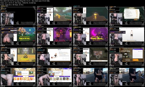 2021 03 13 Try on Haul Ring Fit 3 13 21 Shy Goth