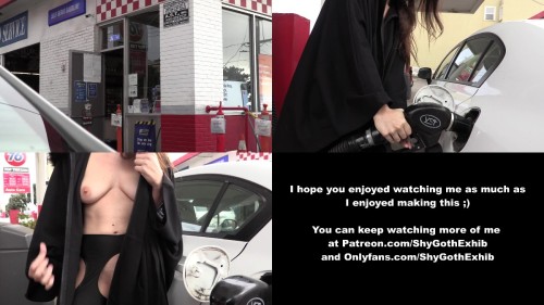 2021 03 18 Gas Station Coat Shy Goth