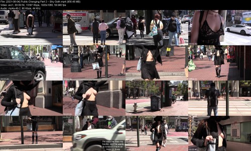 2021 06 04 Public Changing Part 2 Shy Goth