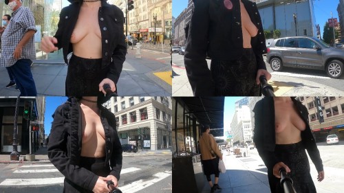 2021 06 19 Open Jacket Walk Shy Goth