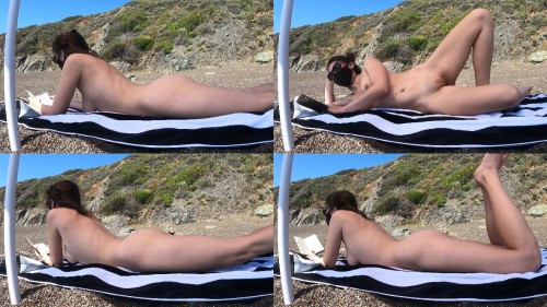 2021 06 23 Reading at the Beach Shy Goth