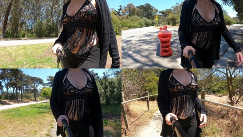 2021 07 23 Selfie Knit Top Shy Goth