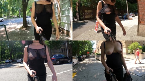 2021 09 10 Sheer Top Selfie Shy Goth