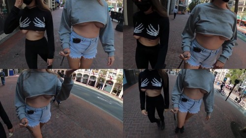 2021 10 15 Underboob 360 with Cosmic Kitti Shy Goth