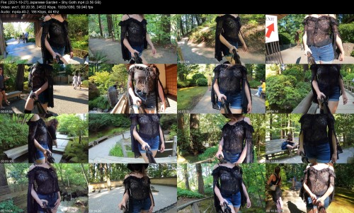 2021 10 27 Japanese Garden Shy Goth