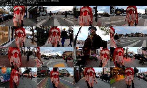 2021 11 13 Halloween 2021 Red Riding Hood Part 2 Shy Goth