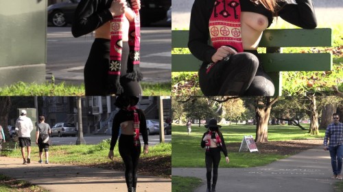 2021 12 04 A Scarf Because its Winter 2 Shy Goth