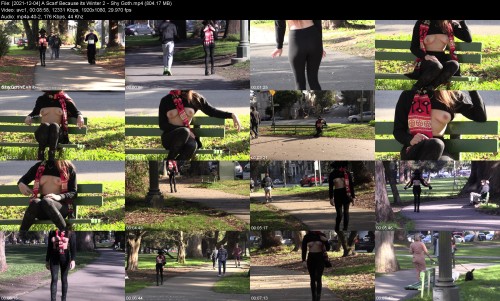 2021 12 04 A Scarf Because its Winter 2 Shy Goth