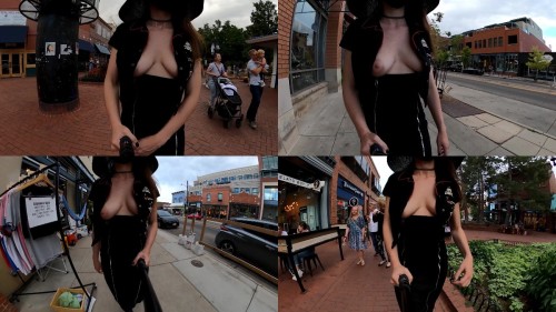 2022 01 12 Open Jacket Walk Shy Goth