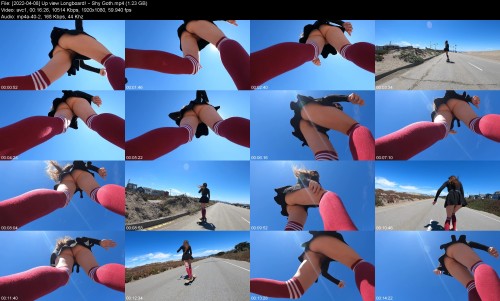 2022 04 08 Up view Longboard Shy Goth