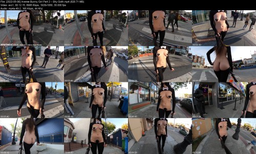 2022 05 06 Inverse Bunny Girl Part 2 Shy Goth