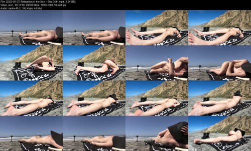 2022 05 27 Relaxation in the Sun Shy Goth