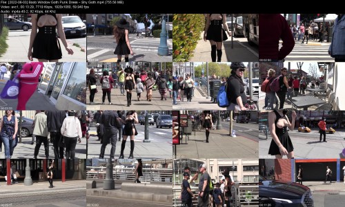 2022 06 03 Boob Window Goth Punk Dress Shy Goth