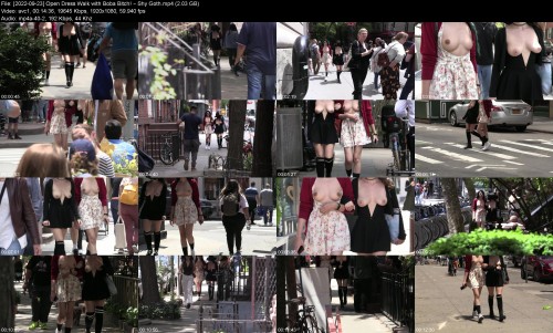 2022 09 23 Open Dress Walk with Boba Bitch Shy Goth