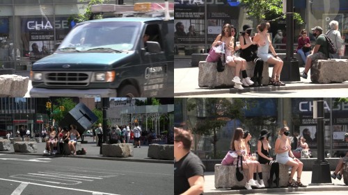 2022 09 30 NYC Collab Turning heads on a busy street Shy Goth