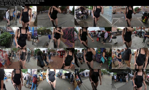 2023 01 04 A Day at the Market Shy Goth