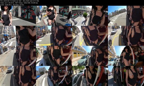 2023 04 11 Cable car ride Shy Goth