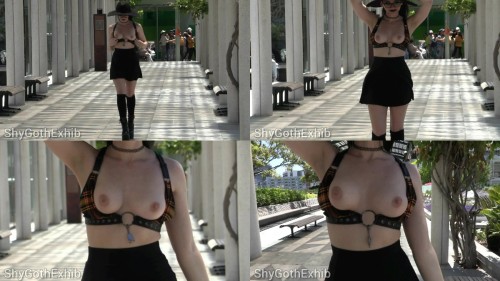 2023 06 26 Titty flash Shy Goth