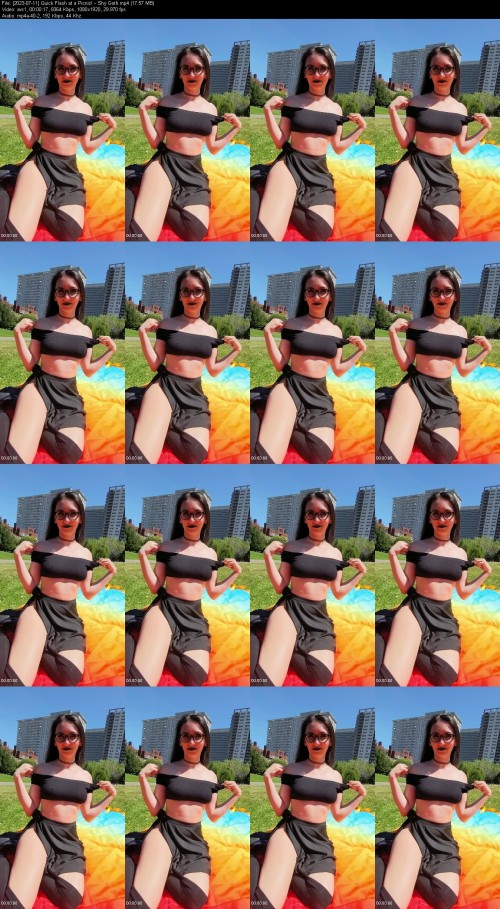 2023 07 11 Quick Flash at a Picnic Shy Goth