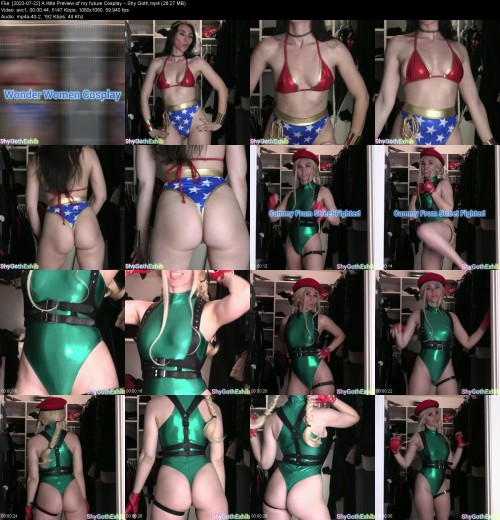 2023 07 22 A little Preview of my future Cosplay Shy Goth