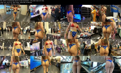 2023 12 18 Wonder Women In the Convention Shy Goth